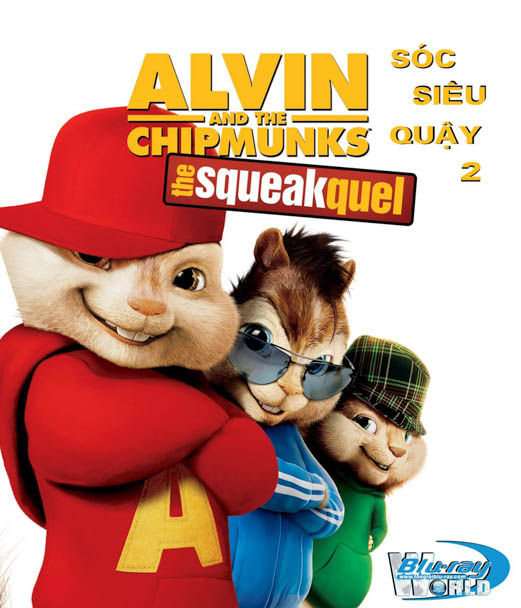 B529. Alvin and the chipmunks 2 - Sóc Siêu Quậy 2 2D 25G (DTS-HD 5.1) 